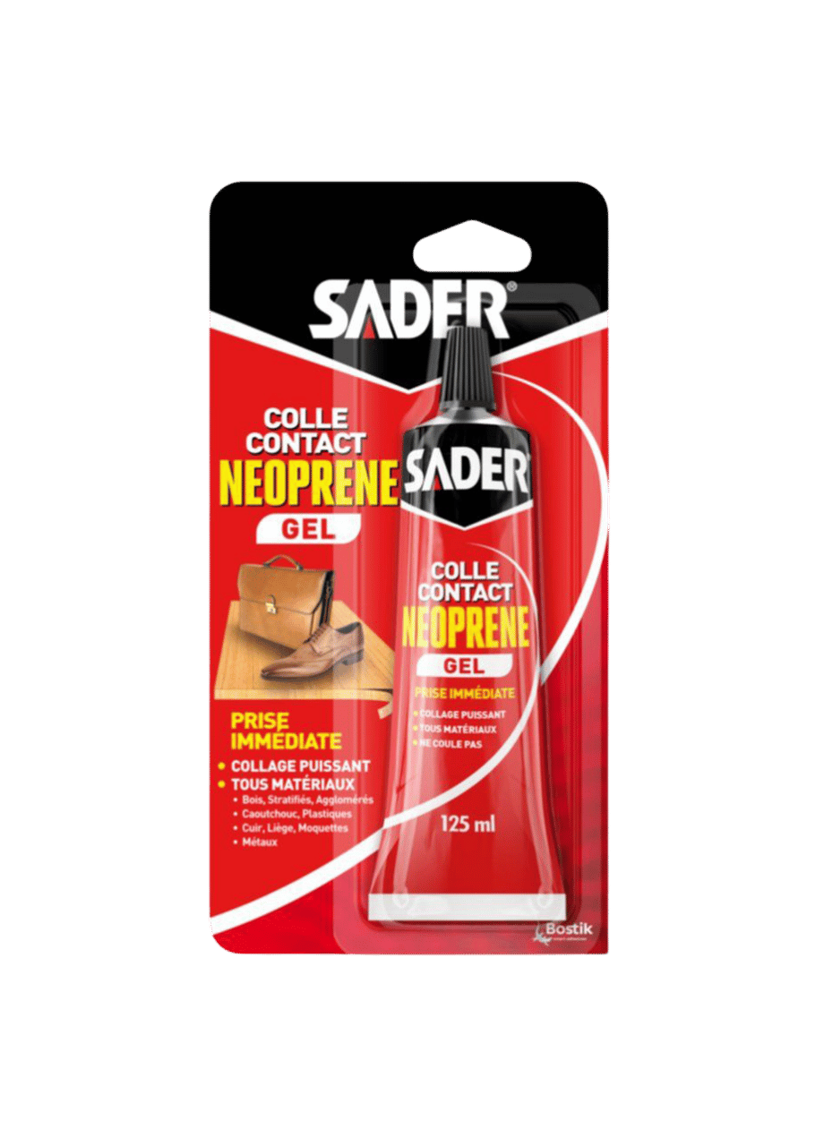 Sader Colle Contact Néoprène Gel Tube 125ml