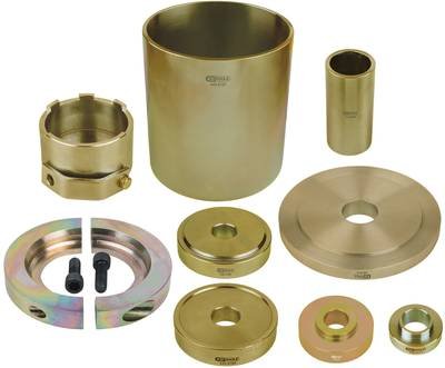 Radlager-Satz, vorne für Renault / Nissan / Opel 2002-10, 9-tlg KS Tools 440.0160