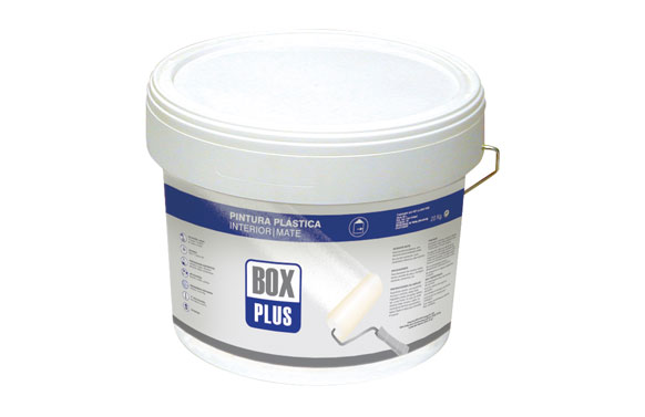 Pintura plastica interior exterior mate 15 kg blanco