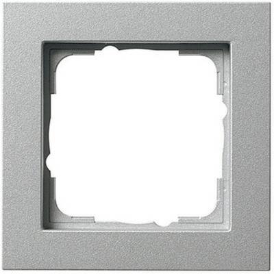 GIRA 1fach Rahmen E2, Standard 55, System 55 Aluminium 0211 25 1 St.