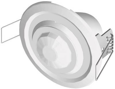 Grothe 94501 Decke PIR-Bewegungsmelder 360 ° Relais Weiß IP20 (Schaltbox), IP40 (Sensor)