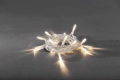 Konstsmide 1407-103 Micro-Lichterkette Innen batteriebetrieben Anzahl Leuchtmittel 10 LED Warmweiß