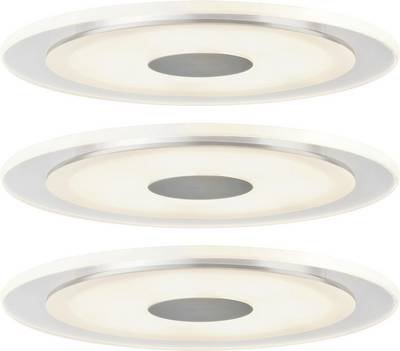 Paulmann 92543 Whirl LED-Einbauleuchte 3er Set LED LED fest eingebaut 18 W Aluminium