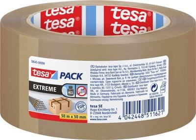 tesa EXTREME 58645-00000-00 Packband tesapack® Braun (L x B) 50 m x 50 mm 1 St.