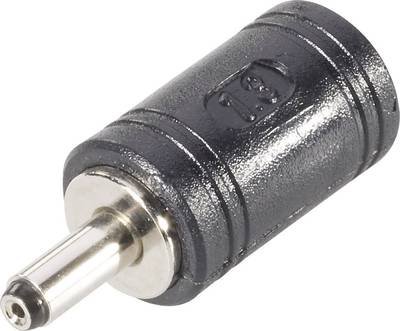 TRU COMPONENTS 1582303 Niedervolt-Adapter Niedervolt-Stecker - Niedervolt-Buchse 3.8 mm 1 mm 3.6 mm 1.3 mm 1 St.