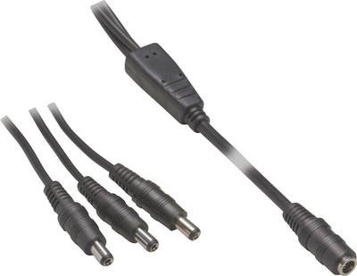VOLTCRAFT 072958C Niedervolt-Anschlusskabel Niedervolt-Buchse - Niedervolt-Stecker 5.5 mm 2.5 mm 5.5 mm 2.5 mm 1.10 m 1