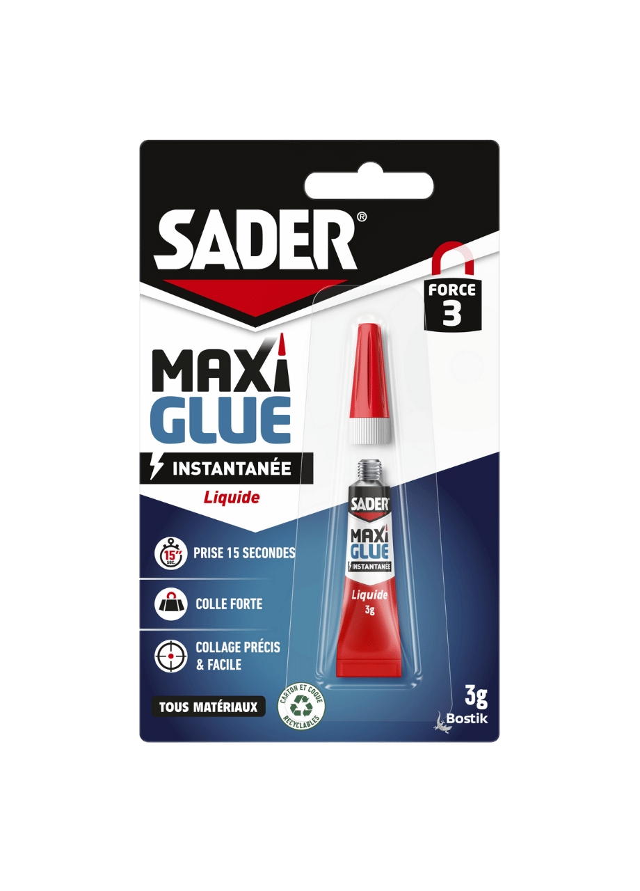 Sader Maxiglue Universel Liquide 3g