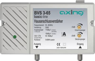 Axing BVS 3-65 Kabel-TV Verstärker 30 dB
