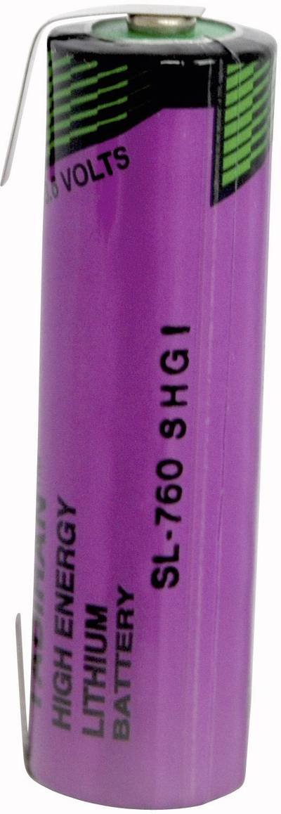 Tadiran Batteries SL 760 T Spezial-Batterie Mignon (AA) U-Lötfahne Lithium 3.6 V 2200 mAh 1 St.