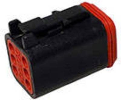TE Connectivity DT06-6S-P012 Rundstecker Buchse, gerade Gesamtpolzahl: 6 Serie (Rundsteckverbinder): DT 1 St.