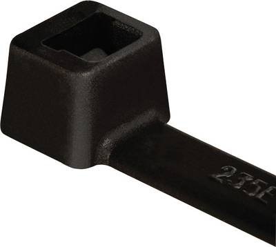 HellermannTyton 111-08290 T80I-W-BK-C1 Kabelbinder 300 mm 4.70 mm Schwarz Witterungsstabil 100 St.