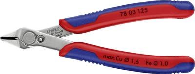 Knipex Super-Knips 78 03 125 Elektronik- u. Feinmechanik Printzange ohne Facette 125 mm