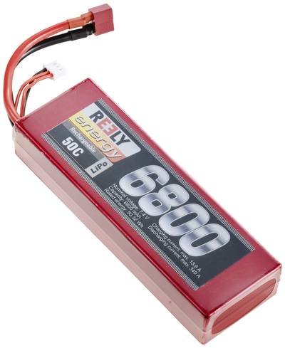 Reely Modellbau-Empfängerakku (LiPo) 7.4 V 6800 mAh Zellen-Zahl: 2 50 C Hardcase T-Stecksystem