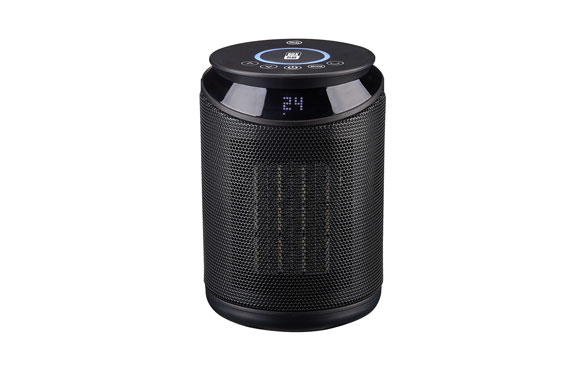 Termoventilador ceramico oscilante digital 1000/2000w negro