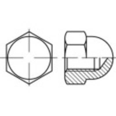 TOOLCRAFT 1066915 Sechskant-Hutmuttern M6 DIN 1587 Edelstahl A4 500 St.