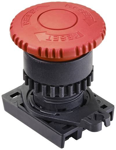 TRU COMPONENTS S2ER-E3R Not-Halt-Pilzdrucktaster IP52 1 St.