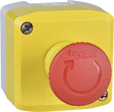 Schneider Electric Gehäuse XALK178 Best.m.Pilztaster rot - Kunststoff