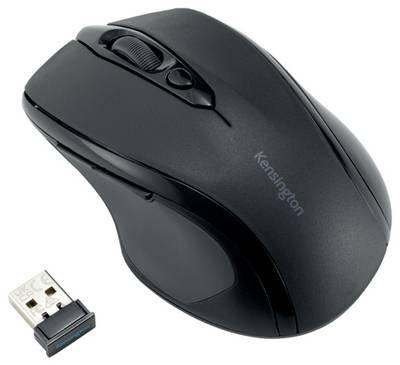 Kensington Maus Kabellos Optisch Schwarz 6 Tasten 800 dpi, 1200 dpi, 1600 dpi