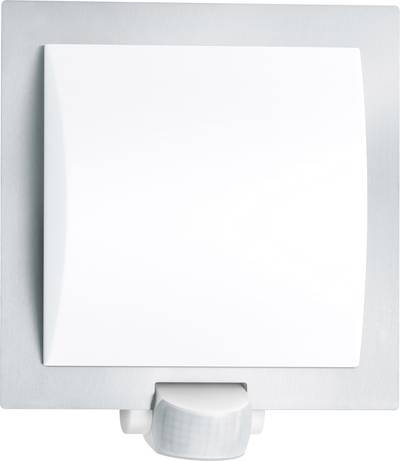 Steinel Außenleuchte L 20 S silber mit Bewegungsmelder 60W E27 Fassung moderne Außenwandleuchte