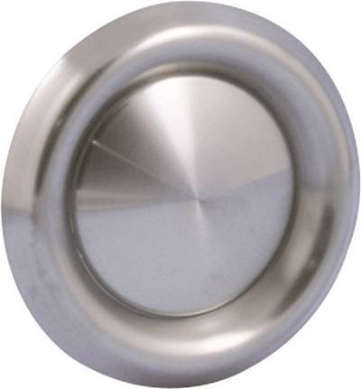 Wallair N35923 Tellerventil Edelstahl Passend für Rohr-Durchmesser: 12.5 cm
