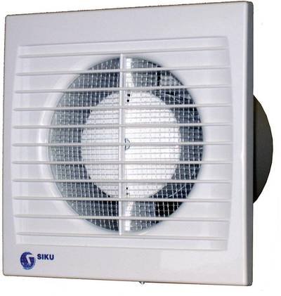 SIKU Silenta Wand- und Deckenlüfter 148 m³/h 12.5 cm
