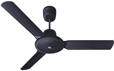 Vortice Nordik Evolution 120 SW Deckenventilator 70 W (Ø x H) 122 cm x 325 mm Schwarz Winterbetrieb, Leuchtenanbau mögli