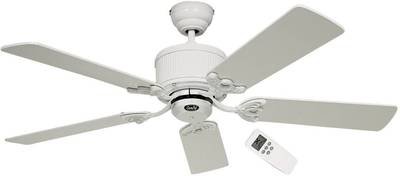 CasaFan Eco Elements Deckenventilator 23 W (Ø x H) 132 cm x 285 mm Lack-Weiß mit Fernbedienung