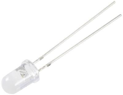 TRU COMPONENTS LED bedrahtet Orange Rund 5 mm 3000 mcd 100 ° 20 mA 2.1 V