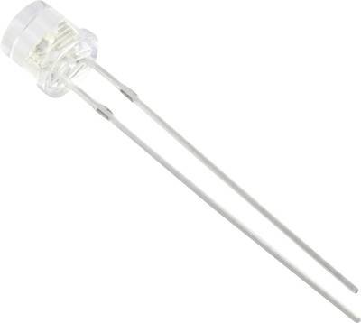 TRU COMPONENTS 1577324 LED bedrahtet Weiß Zylindrisch 5 mm 600 mcd 90 ° 20 mA