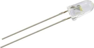 TRU COMPONENTS 1557176 LED bedrahtet Weiß Rund 5 mm 40000 mcd 8 ° 30 mA 3.1 V