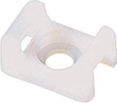 TRU COMPONENTS TC-HC1203 Befestigungssockel schraubbar 1593055 Weiß 1 St.