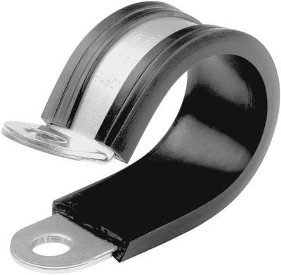 Norma NORMAFIX Rohrhalterungsschelle schraubbar 9418912006 Bündel-Ø-Bereich 6 mm (max) mit Chloropren-Schutzprofil Silbe