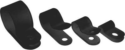 HellermannTyton H3P-HS-BK Befestigungsschelle schraubbar 211-60002 Bündel-Ø-Bereich 6.50 mm (max) halogenfrei, hitzestab