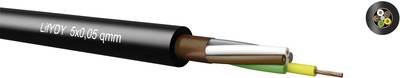 Kabeltronik LifYDY Steuerleitung 8 x 0.10 mm² Schwarz 340801000-1 Meterware