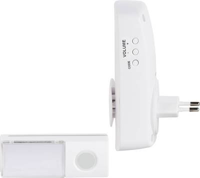 Funkgong Komplett-Set mit Blitzlicht, mit Namensschild Heidemann 70827 HX Ocean 230 V