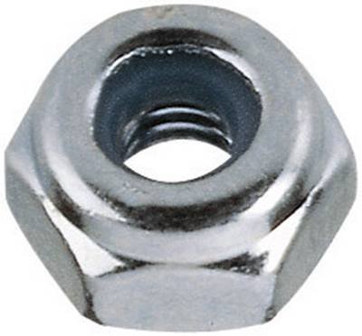 TOOLCRAFT 223336 Sicherungsmuttern M2 DIN 985 Stahl verzinkt 10 St.