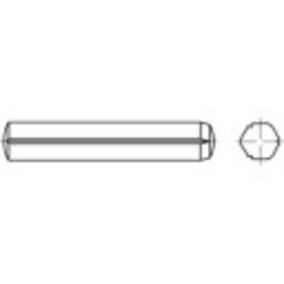 TOOLCRAFT 1066824 Zylinderkerbstift (Ø x L) 5 mm x 8 mm Edelstahl A1 100 St.