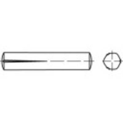 TOOLCRAFT 1066784 Paßkerbstift (Ø x L) 6 mm x 35 mm Edelstahl A1 100 St.