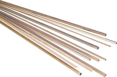 Messing Winkel Profil (L x B x H) 500 x 4 x 3 mm 1 St.