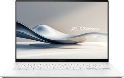 Asus Notebook 35.6 cm (14 Zoll) WQXGA+ Intel® Core™ Ultra 7 256V 16 GB RAM 1 TB SSD Deutsch, QWERTZ Weiß 90NB14F2-M001K0
