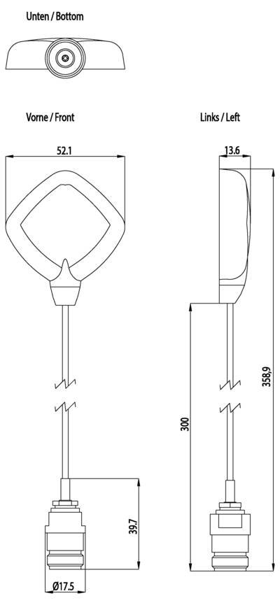 Siemens 6GK5895-6ML10-0AA0 6GK58956ML100AA0 WLAN Antenne