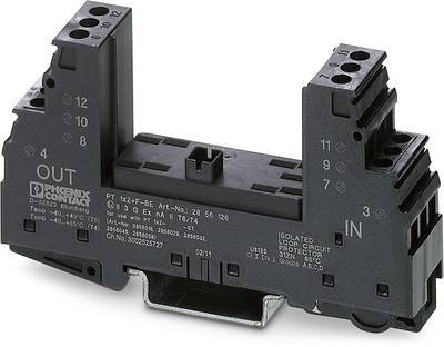 Phoenix Contact 2856113 PT 1X2-BE Überspannungsschutz-Sockel 10er Set Überspannungsschutz für: Verteilerschrank 10 St.