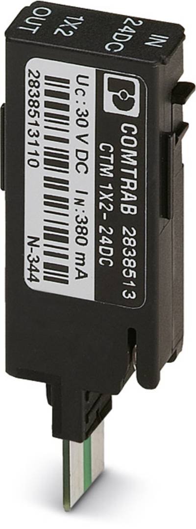 Phoenix Contact 2838539 CTM 1X2-110AC Überspannungsschutz-Stecker 10er Set Überspannungsschutz für: Netzwerk (LSA) 5 kA