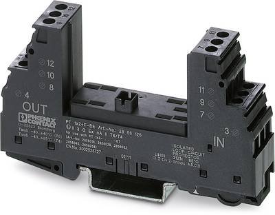 Phoenix Contact 2856126 PT 1X2+F-BE Überspannungsschutz-Sockel 10er Set Überspannungsschutz für: Verteilerschrank 10 St.