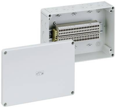 Spelsberg RK 4/25 SL-25x4q Reihenklemmen-Gehäuse 180 x 254 x 90 Kunststoff Grau 1 St.