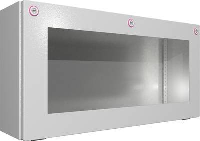 Rittal KX 1612.000 Installations-Gehäuse, Wand-Gehäuse 600 x 300 x 155 Stahlblech Lichtgrau (RAL 7035) 1 St.