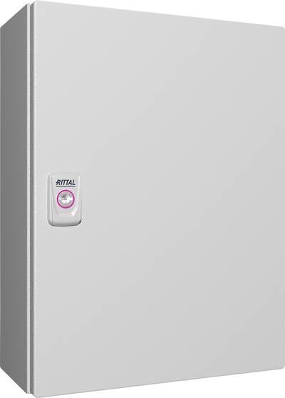 Rittal KX 1577.000 Installations-Gehäuse, Wand-Gehäuse 300 x 400 x 155 Stahlblech Lichtgrau (RAL 7035) 1 St.