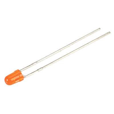 Kingbright LED bedrahtet Orange Rund 3 mm 30 mcd 40 ° 25 mA 2.05 V