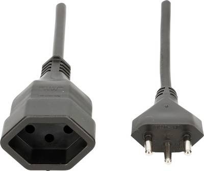 Max Hauri 114420 Strom Verlängerungskabel Schwarz 10.00 m H07RN-F 3G 1,5 mm²