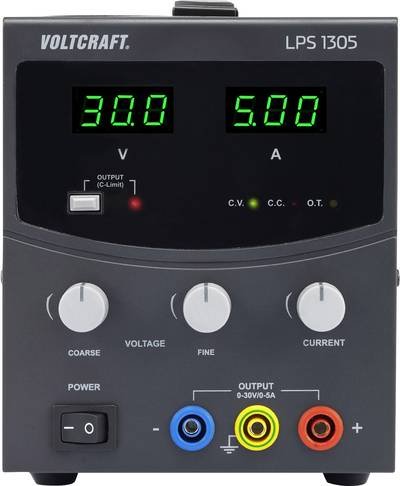 VOLTCRAFT LPS1305 Labornetzgerät, einstellbar 0 - 30 V/DC 0 - 5 A 150 W Anzahl Ausgänge 1 x